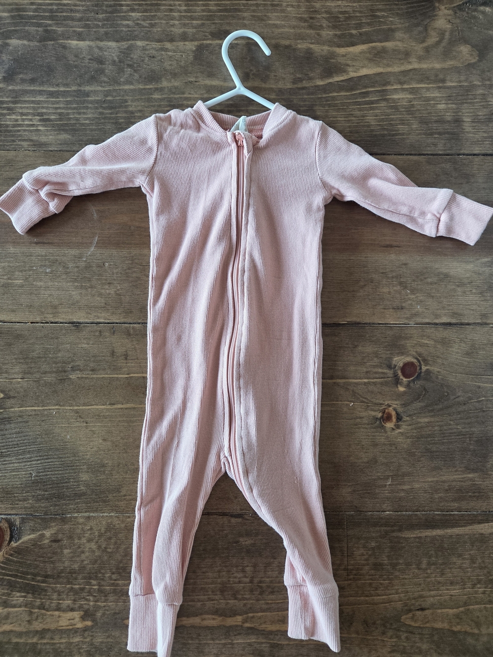 kate quinn Light Pink Zip-Up Pajama